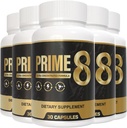 PRIME 8 100% autentico originale | Prime8 Formula ufficiale (5 Pack) per 150 giorni