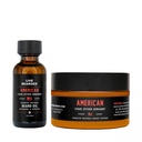 Cuscinetto vivo olio e burro Grooming Kit - Made in USA - All-Natural Ingredienti con Shea, Argan, Jojoba - Crescita Supporto | American Scent - Cedro, Vetiver, Bergamot