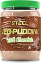 Metal Veg-Pudding | Vegan Protein Pudding Powder Mix, Milk Chocolate | 18 Serve (1.5lbs) | Brown Rice and Pea Protein con BCAA Aminoacidi per la crescita muscolare e il recupero | Non Dairy | Carb basso