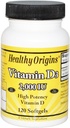 Vitamina D3 Softgels, 120 Conte