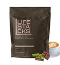 LIFESTACKS Focus Chocolate Coffee Creamer for Energy - MCT Powder + Nootropics + Adaptogens - Aumentare la produttività Senza Jitters o Crash - Keto, Vegan, 0 Zucchero - con Taurina, L-Tirosina, Rhodiola