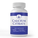 Ingredienti originali puri Citrato di calcio (100 capsule), Sempre Pure, Senza Additivi o Filler, Verified Lab