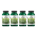 Swanson Turmeric & Black Pepper - Organic Joint Health, Heart Health, Digestion, & Liver Support Supplement - Formula naturale per una maggiore biodisponibilità e assorbimento - (60 capsule vegetali) 4 Pack