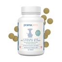 PranaPets Lignans & Melatonin con Biotin Blend Naturally Aids in Alleviare i sintomi di Cushing in Cani fino a 25 lb | Promuovere equilibrio sano &amp; Benessere generale