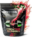 Creatina Monoidrato Gummies - Crescita del muscolo, Performance, Endurance - 5 Grammo Creatina per Serve - Vegan, Non OGM, Senza Glutine, Made in USA - 90ct (90 conteggio, Watermelon)