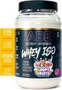 Tutto nero 25g Whey Protein Powder | Fruity Cereal Milk | 27 Servings | Whey Protein Isolate | Carbi bassi e basso zucchero | MCT