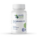 Melatonina 60mg | Melatonina ad alta dosaggi in capsule Easy-to-Swallow | Vegan, Non-GMO & Gluten-Free | US-Made Extra Strength (Single)