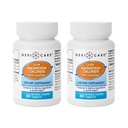 Gericare Slow Magnesium Chloride | Tavole di calcio di Geri-Care | Supplemento nutrizionale | 60 Conte Bottiglia (Pack of 2)