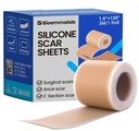 Nastro chirurgico (1.6”x120” Roll) Patch viso Acne Trattamento C Sezioni strisce, Skin-Sensitive Medical Grade Healing Scarpa Guarnizioni per Keloid, Stretch e Tummy Tuck Recovery