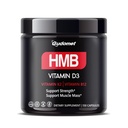 HMB con D3, K2 & B12 – Integratore di supporto per la salute del muscolo – 150 capsule – Made in USA