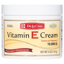 De La Cruz Vitamina E Crema idratante per viso e collo - Cura della pelle idratante per tutti i tipi di pelle - Made in USA, 4 oz