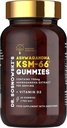 Dr Sosnowski BioActive KSM-66 Ashwagandha Gummies | 750mg Ashwagandha estratto con vitamina D2 (60 Gummies)