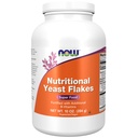 NOW Integratori alimentari, Fiocchi di lievito alimentare, Fortificati con B-Vitamin aggiuntivi, Super Cibo, 10 once
