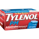 Tylenol Pm Pain Reliever + Sleep Aid, 225-caplets (1 confezione)