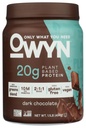 OWYN solo quello che ti serve polvere proteica basata sulle piante, cioccolato scuro, 1.17 lbs