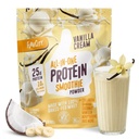Vaniglia di FlavCity Tutti in una polvere di Shake Proteine - Sull'Alternativa Go Meal + Peptidi di collagene, Reishi & Cordyceps - Focus, Skin, Hair & Joint Support - 100% Grass Fed Whey, 20 Serve