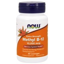 NOW Foods Methyl B-12 10000 mcg, 60 Lozenges (pacchetto di 2)