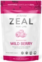 Zurvita - Zeal for Life 30-Day Wellness Bag - Wild Berry (Guarana Free) - Integratore nutrizionale per la vitalità, l'immunità e il benessere - 420 Grammi