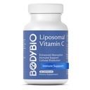 BodyBio Liposomal Vitamin C - potente antiossidante per il supporto immunitario e la salute cellulare, acido ascorbico puro con assorbimento massimo