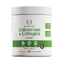 Grass-Fed Colostrum & Collagen Powder | Gut Health, Hair, Skin & Joint Support | New Zealand Bovine Colostrum, Peptidi di collagene idrolizzati, 300mcg Biotin | Vanilla Bean | 28 Servings