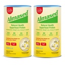 Agitazione di sostituzione della farina di vaniglia almased - Basso-Glycemic High Plant Base Protein Powder- Integratore nutrizionale del supporto alla salute del peso - Vanilla Flavor - 17.6 oz (1.1 Pound (2 Pack)