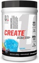 Crea BCAA/EAA+ di Brian Shaw -Muscle Recovery & Endurance, 6.8g BCAA/EAA Matrix -Full Spectrum BCAA + Essential Amino Acids Supplement – 30 Servings (127 oz, Blue Razz)