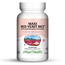 Maxi Salute Kosher Maxi Rosso lievito di riso con Coenzyme Q10 & Policosanol (Contegno non aromatizzato 120 (Pacchetto di 1))