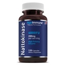 EtàImmune Nattokinase Supplemento 4000 FU 200mg - Enzime - supporto cardiovascolare 120 capsule - derivato dal giapponese Natto - fatto negli Stati Uniti senza Magnesio Stearato.