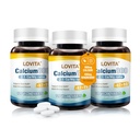 Lovita Calcium Citrato 800 mg con Magnesio, Vitamina D3 & K2, Bone Forza & Densità Supplemento per Donne & Uomini, Supporta denti, Salute Immune, Senza Glutine, Non OGM, 360 Compresse Vegane