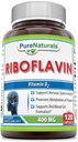 Pure Naturals Riboflavin 400 Mg 120 capsule