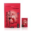 PowerVitamin Electrolytes Powder Packets - Raspberry - Keto Electrolytes per energia quotidiana - Polvere di idratazione con 1000mg Potassium, 120mg Magnesio, Zero Calories - 30 Imballaggio di idratazione