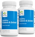 Terry Naturally Healthy Knees & Joints - Integratore alimentare per il supporto della Bone Health & Joint Flexibility - Ginocchio sano & Hip Aid con il calcio Fructoborate - 60 Capsule, 2 Pack