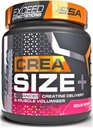 Polvere monoidrata della creatina SSA con D-Ribose per guadagno muscolare e volatilizzazione, recupero muscolare rapido | Creatina micronizzata pura | Time Release Blend | 1.2lb (Melon Candy)
