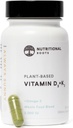 Radici nutrizionali - Vitamina D3 & K2-5,000 iu - 1 miliardo di CFU Probiotici - Algal Omega 3 DHA - Supporto immunitario - Integratore alimentare - Formula vegana - 1 mese di fornitura - 30 capsule