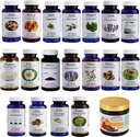 Hekma Center Supplements Pacchetto per MS - 18 erbe medicinali & Sidr Honey con Royal Jelly - 100% naturale, Pure Organic - Vegan - Integratori per M.S