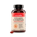 NatureWise Vitamina B Complex per le donne e gli uomini - con acido folico Biotin B1 B2 B6 B12 - Supporta energia cellulare & Clarity mentale - Gluten & Dairy Free, Non-GMO - 150 Softgels[5-Month alimentazione]