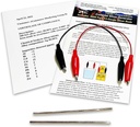 Cavo di Generatore d'Argento Colloidale 99,99% Pure 12-Gauge (0.08 in./2.06 mm) Set di (2) Rod da 4 pollici + Mini/Travel Generator - Include fili + Istruzioni complete