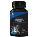 LipoQuil-CTM | 120 capsule Supporto immunitario Booster | High Dose Fat Soluble Vita C 1000mg Buffered | Non OGM, Vegan Pills