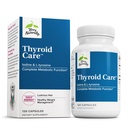 Terry Naturally Thyroid Care - Formula di Supporto per la Salute e l'Energia Immune - Supplemento nutrizionale con Iodio per il Supporto per la Salute tiroide - Integratore Benessere con L-Tyrosine - 120 Capsule