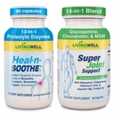 HEAL-N-SOOTHE e Super Joint Support - Integratori comuni naturali