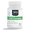 365 da Whole Foods Market, Vitamina B-50 Complex, Vegan, 90 capsule
