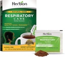 HERBION Naturals Respiratory Care Herbal Granules 10 Ct, per l'intera famiglia, sana funzione respiratoria, allevia la tosse, 10 conte, confezione da 1