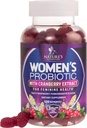 Probiotici per le donne Gummies con mirtillo - 6 Strains Premium per PH Balance, Salute Digestiva, Supporto vaginale e immunitario, 3 miliardi di CFU, pancia Probiotica femminile per la salute femminile - 120 Gummies