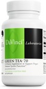 DaVinci Labs Green Tea-70 - Integratore alimentare per sostenere il sistema immunitario, la salute cardiovascolare e il colesterolo - Con Estratto di tè verde - Decaffeinato - Gluten-Free -60 capsule vegetariane
