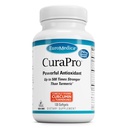 EuroMedica CuraPro - Integratore antiossidante per il supporto alla salute del cervello e del cuore - Integratore alimentare con Complesso di curcumina ad alta potenza - Supporto per la salute del rene, del fegato e dell'immune - 120 Softgels