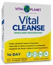 Vital Planet - Vital Cleanse with Milk Thistle, Magnesium, Cape Aloe and Herbs, Supplemento naturale per costipazione occasionale e eliminazione sana, 2-Part - 14 Day Kit, 56 Capsule
