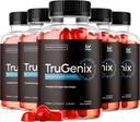 (5 Pack) TruGenix Gummies, TruGenix Gummies for Men, Official TruGenix Gummies Advanced Formula, TruGenix ACV Gummies, TruGenix Support Supplement Gummies, Premium Formula, 300 Gummies per 5 Mesi