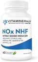Vitamine 122 NOx NHF L-arginina, L-citrullina, L norvalina Plus B6, Quercetin, White Willow, Boswellia & Enzymes | 60 tappi Veggie | 30 Serve