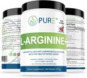 PURE L-Arginina+ L-Arginina+, L-Arginina L Citrullina CoQ10 e altro ancora! Supporto per la pressione sanguigna, il colesterolo, l'energia, il flusso sanguigno, lo sviluppo muscolare e altro ancora (Mango tropicale)