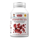 ANDREW LESSMAN Vitamina B12 500 360 Capsule - Assorbimento-Protetto Methylcobalamin (Natural Coenzyme Vitamin B12), Essenziale per il supporto di energia e di stress, Plus B-Complex, Facile da ingoiare capsule